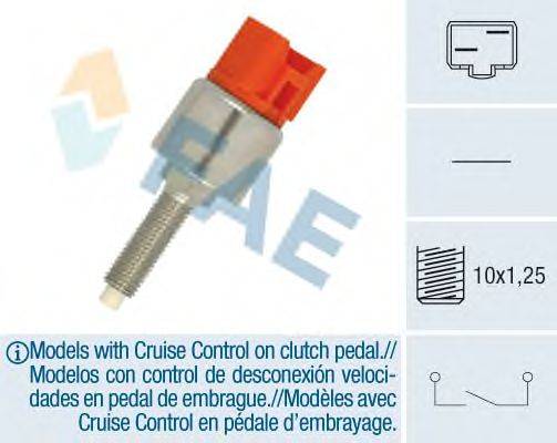 Выключатель фонаря сигнала торможения; Выключатель, привод сцепления (Tempomat) FAE 24630