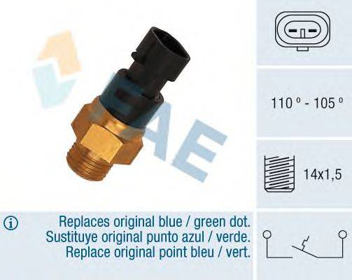 Термовыключатель, вентилятор радиатора FAE 36200