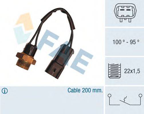 Термовыключатель, вентилятор радиатора FAE 36220