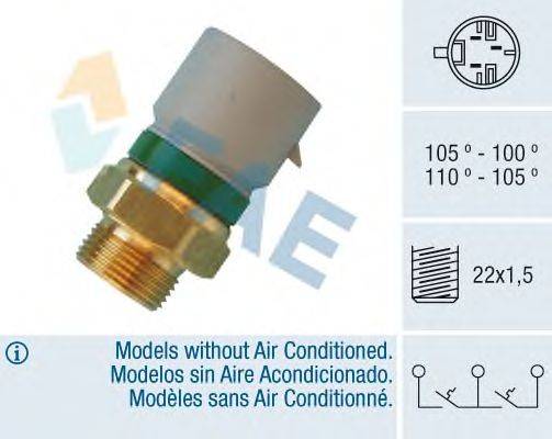Термовыключатель, вентилятор радиатора FAE 38350