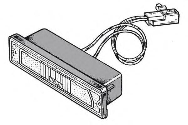 Фонарь освещения номерного знака MAGNETI MARELLI 01023