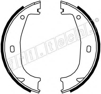 Комплект тормозных колодок, стояночная тормозная система fri.tech. 1019.026