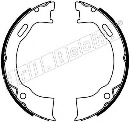 Комплект тормозных колодок, стояночная тормозная система fri.tech. 1040.159