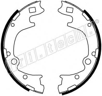 Комплект тормозных колодок fri.tech. 1046.210