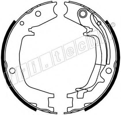 Комплект тормозных колодок, стояночная тормозная система fri.tech. 1046.215Y
