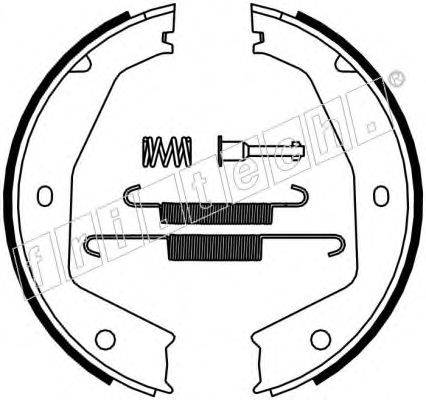 Комплект тормозных колодок, стояночная тормозная система fri.tech. 1048002K