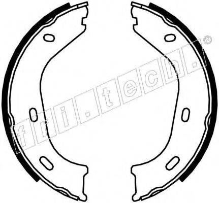 Комплект тормозных колодок, стояночная тормозная система fri.tech. 1052.116