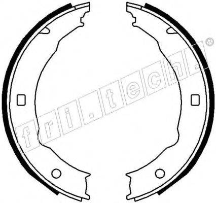 Комплект тормозных колодок, стояночная тормозная система fri.tech. 1079.193