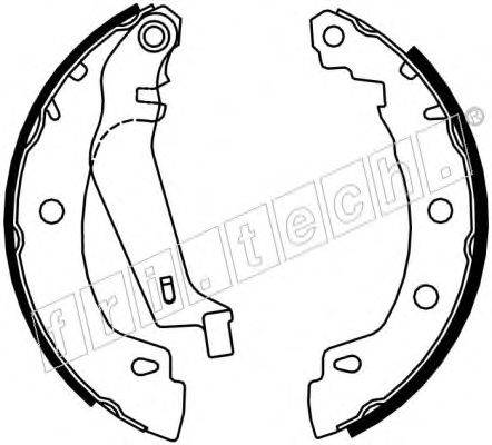 Комплект тормозных колодок fri.tech. 1088.225Y