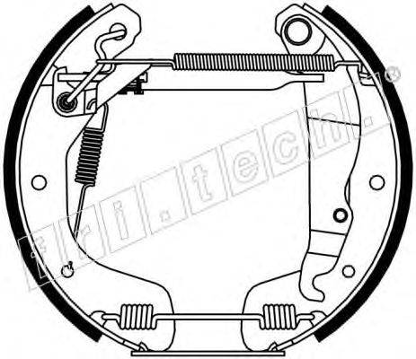 Комплект тормозных колодок fri.tech. 16118