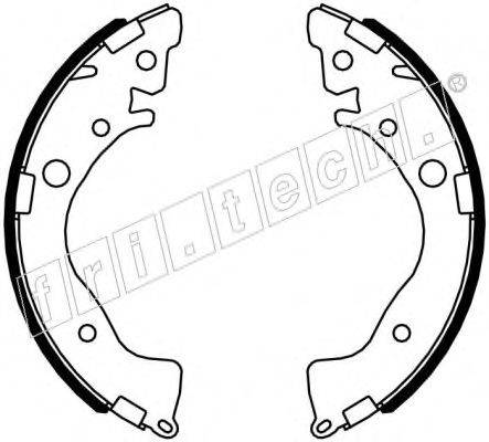 Комплект тормозных колодок fri.tech. 1044.028