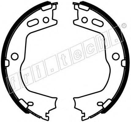 Комплект тормозных колодок, стояночная тормозная система fri.tech. 1046.226