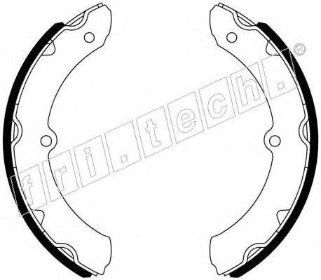 Комплект тормозных колодок, стояночная тормозная система fri.tech. 1115.333
