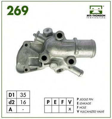Термостат, охлаждающая жидкость MTE-THOMSON 26987