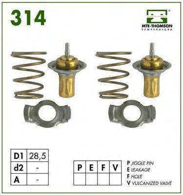 Термостат, охлаждающая жидкость MTE-THOMSON 31479
