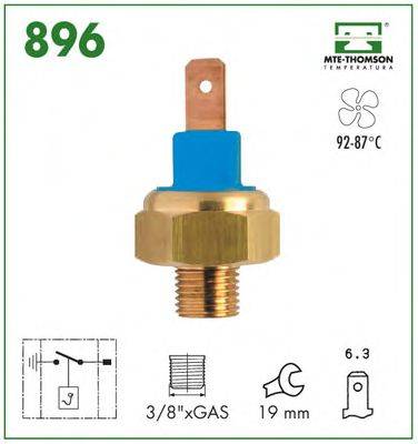 Термовыключатель, вентилятор радиатора MTE-THOMSON 896