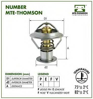 Термостат, охлаждающая жидкость MTE-THOMSON 22088
