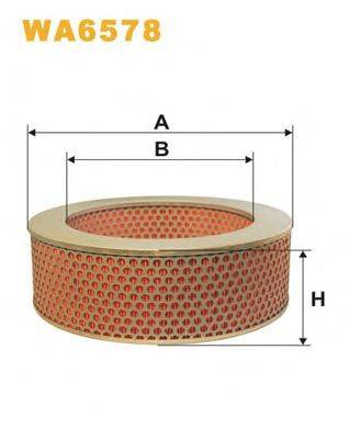 Воздушный фильтр WIX FILTERS WA6578