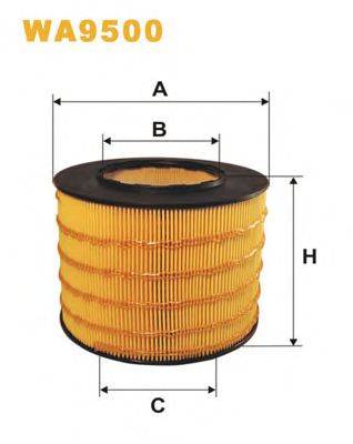 Воздушный фильтр WIX FILTERS WA9500