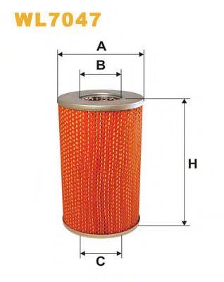 Масляный фильтр WIX FILTERS WL7047