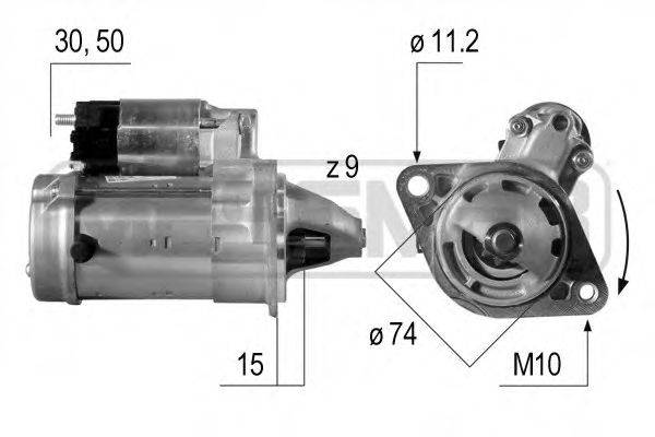 Стартер MESSMER 220542