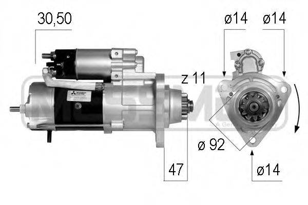 Стартер MESSMER 220568