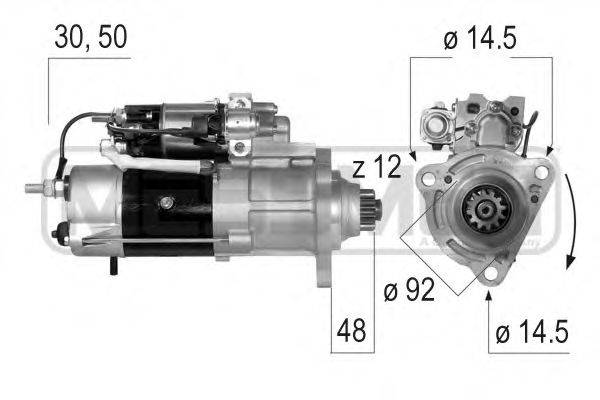 Стартер MESSMER 220574