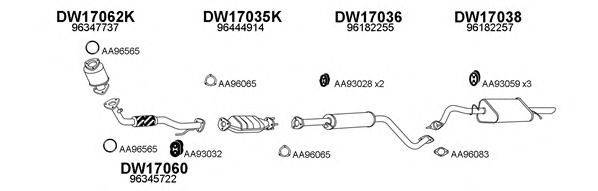 Система выпуска ОГ VENEPORTE 170025