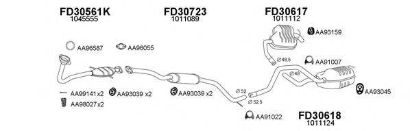 Система выпуска ОГ VENEPORTE 300111
