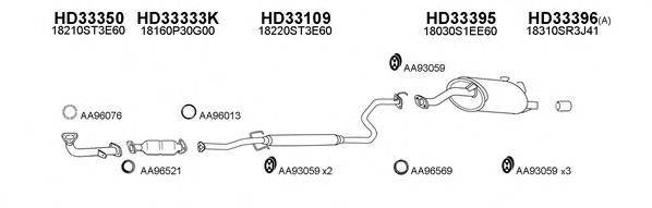 Система выпуска ОГ VENEPORTE 330064
