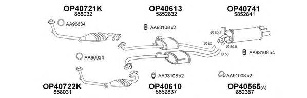 Система выпуска ОГ VENEPORTE 400354