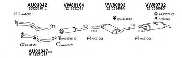 Система выпуска ОГ VENEPORTE 800127