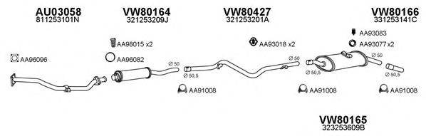 Система выпуска ОГ VENEPORTE 800492