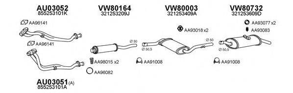 Система выпуска ОГ VENEPORTE 800494