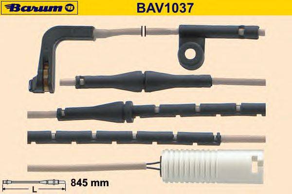 Сигнализатор, износ тормозных колодок BARUM BAV1037