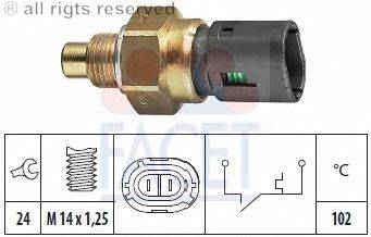 термовыключатель, сигнальная лампа охлаждающей жидкости FACET 7.4091