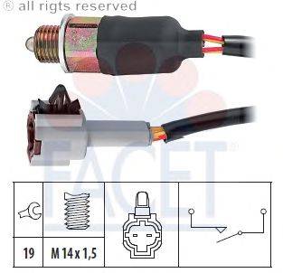 Выключатель, фара заднего хода FACET 76237