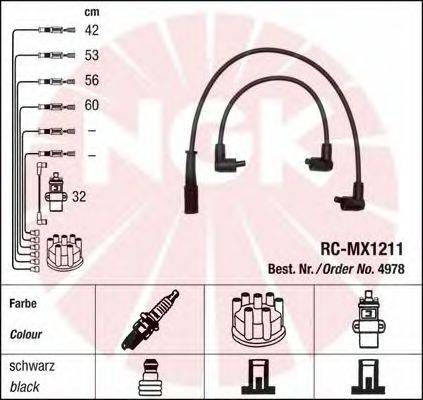 Комплект проводов зажигания NGK 4978