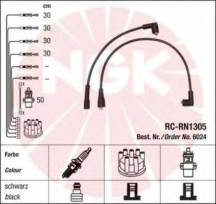 Комплект проводов зажигания NGK 6024