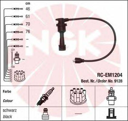 Комплект проводов зажигания NGK 9128