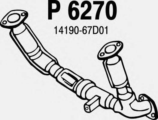 Труба выхлопного газа FENNO 6270