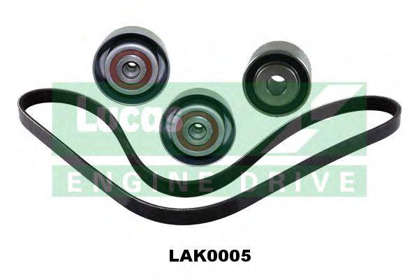 Поликлиновой ременный комплект LUCAS ENGINE DRIVE 6PK1387L