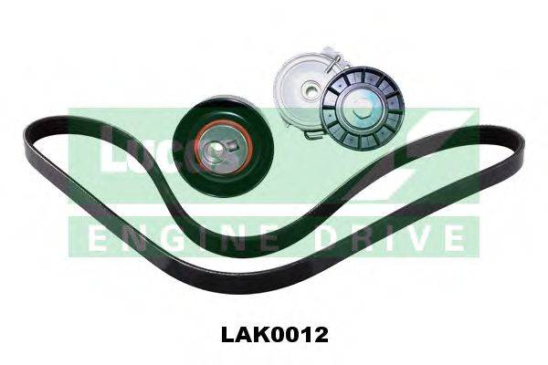 Поликлиновой ременный комплект LUCAS ENGINE DRIVE 6PK1737L