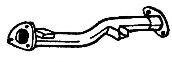 Труба выхлопного газа SIGAM 23109