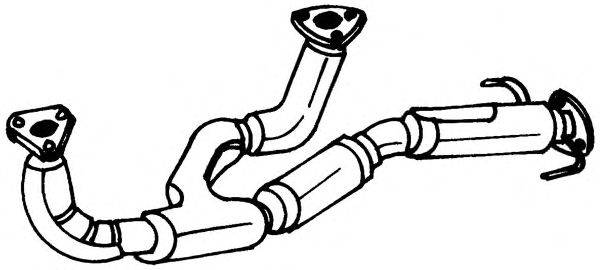 Труба выхлопного газа SIGAM 34118