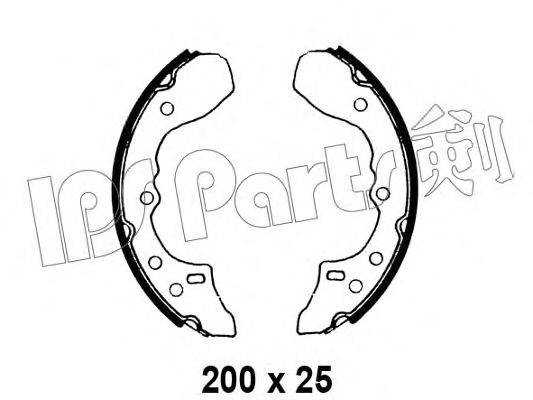 Тормозные колодки IPS Parts IBL-4327