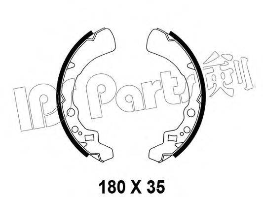 Тормозные колодки IPS Parts IBL-4606