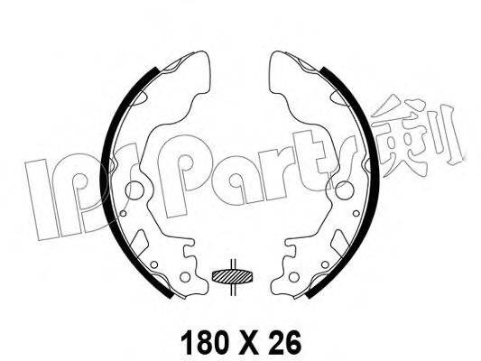 Тормозные колодки IPS Parts IBL-4797