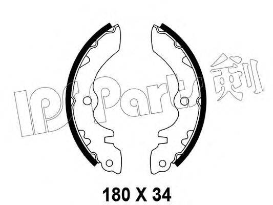 Тормозные колодки IPS Parts IBL-4802