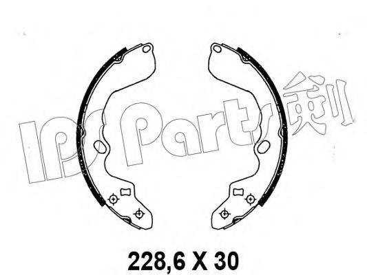 Тормозные колодки IPS Parts IBL-4K00